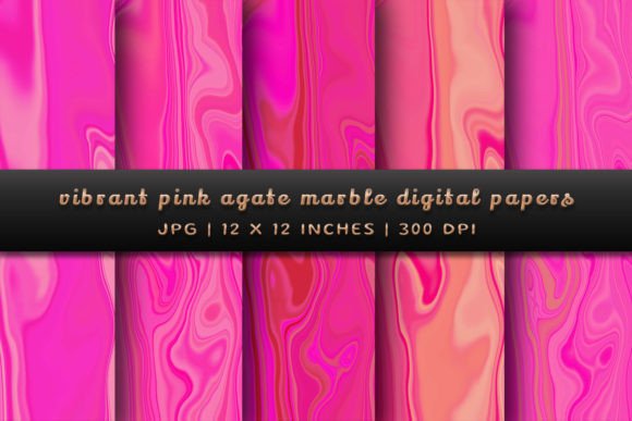 Unlock Bold Energy with Vibrant Pink Agate Marble Backgrounds