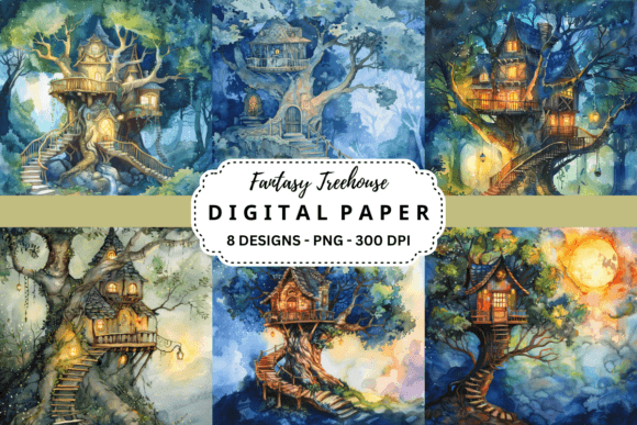 Unlocking Creative Worlds with Fantasy Treehouse Backgrounds